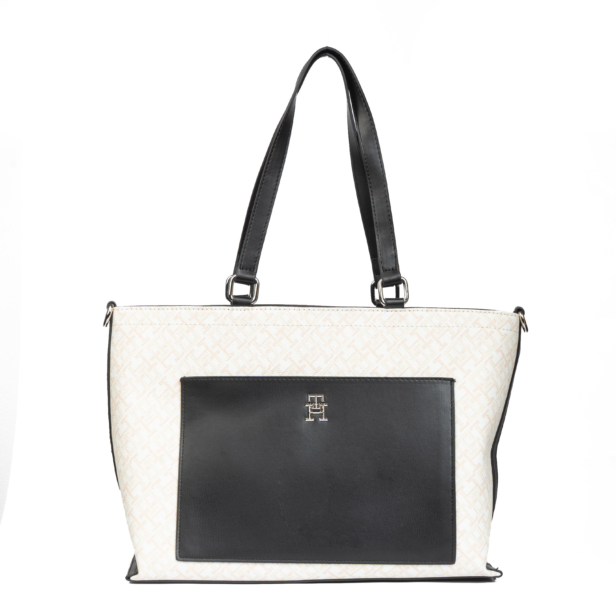 Tommy Hilfiger Monogram Jacquard Tote #TWB02