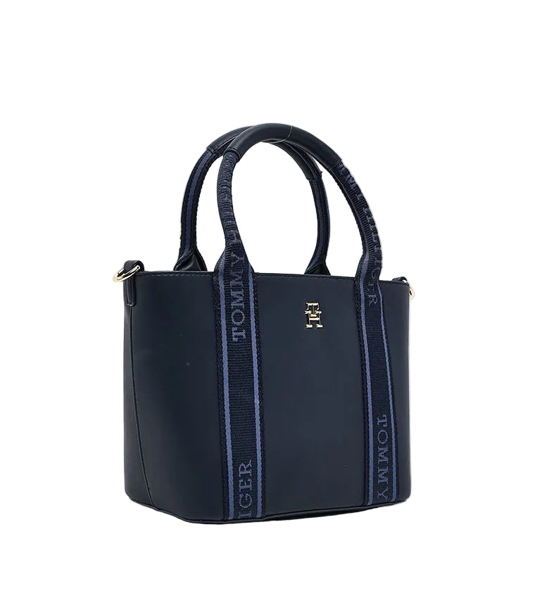 Tommy Hilfiger Distinct Shoulder Bag - Navy #TWB13