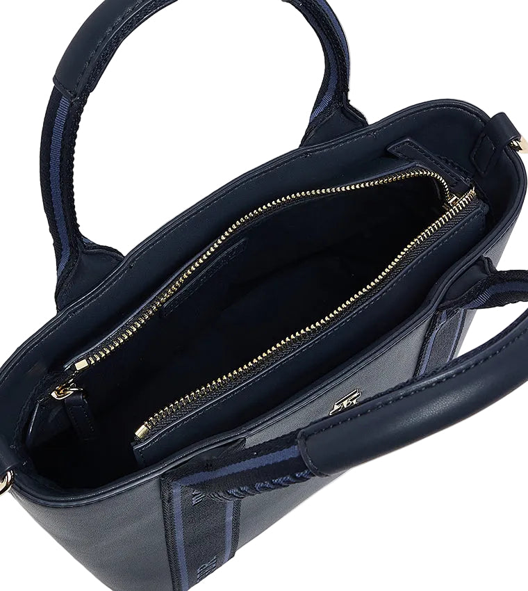 Tommy Hilfiger Distinct Shoulder Bag - Navy #TWB13