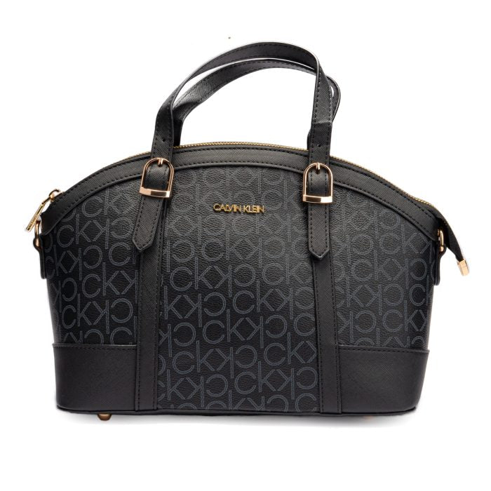 CALVIN KLEIN SIGNATURE TOTE SHOULDER – BLK #CKB02