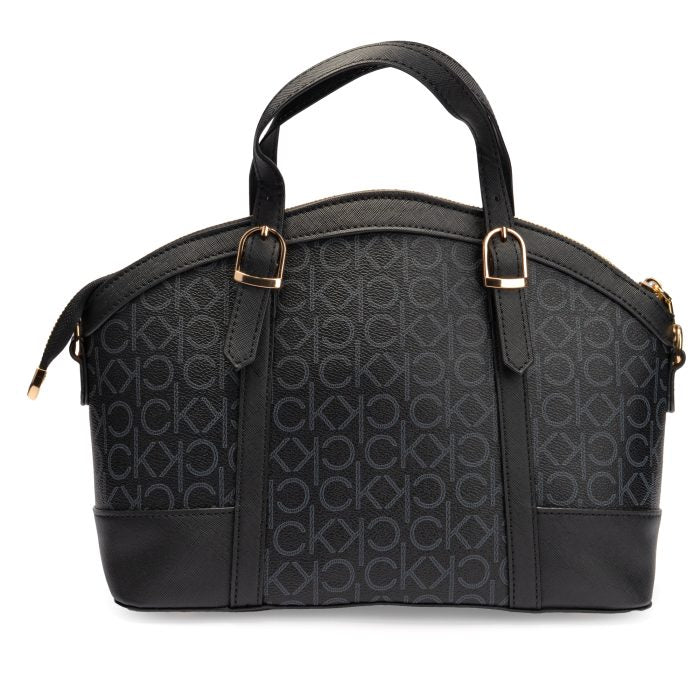 CALVIN KLEIN SIGNATURE TOTE SHOULDER – BLK #CKB02