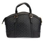 CALVIN KLEIN SIGNATURE TOTE SHOULDER – BLK #CKB02