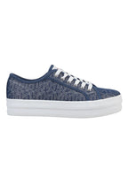Tommy Hilfiger Canvas platform Sneakers Women #TWS03