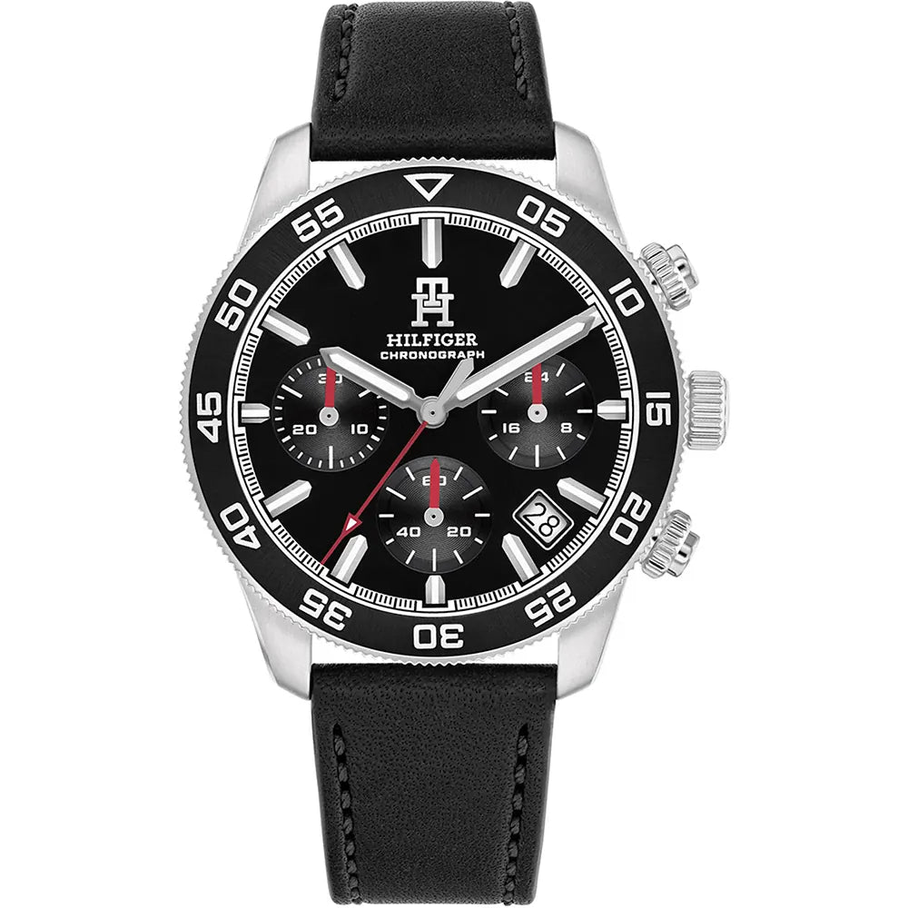 Tommy Hilfiger Round Chronograph  Men Watch  #TMW07