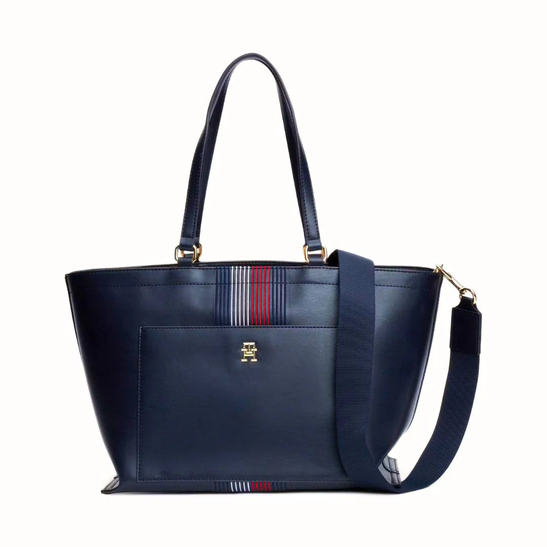 Tommy Hilfiger Monogram Jacquard Tote #TWB03
