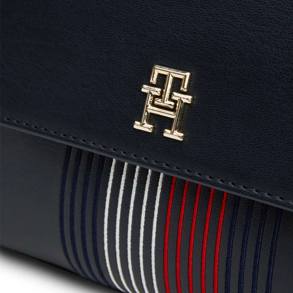 Tommy Hilfiger Distinct Shoulder Bag Corp-NVY #TWB12