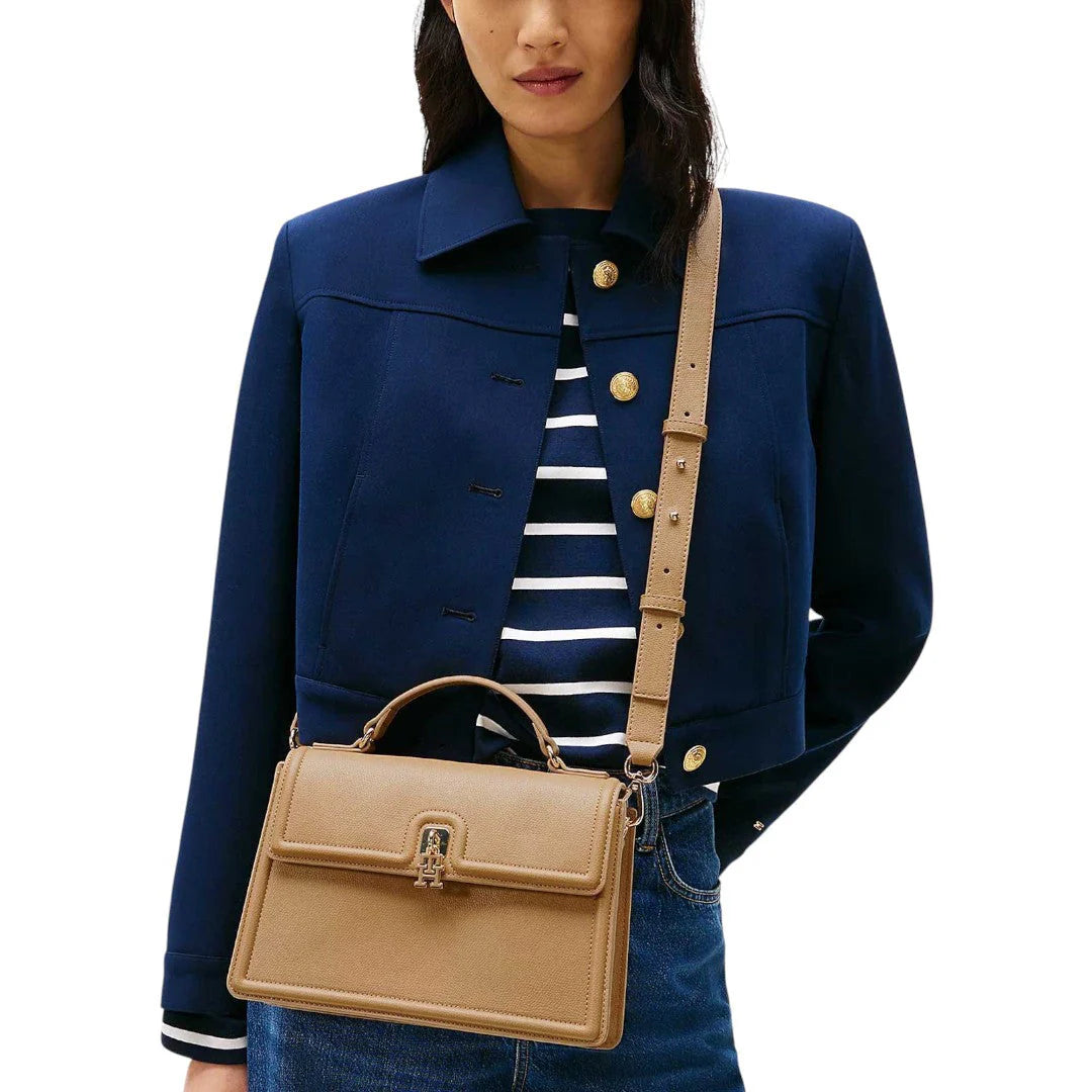 Tommy Hilfiger Eternity Mini Satchel Women - TAN #TWB08