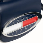 Tommy Hilfiger Jeans Origin Plaque Crossover Bag - NVY #TWB06