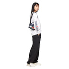 Tommy Hilfiger Jeans Origin Plaque Crossover Bag - NVY #TWB06