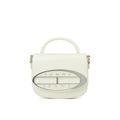 Tommy Hilfiger Jeans Origin Plaque Crossover Bag - WHT #TWB07