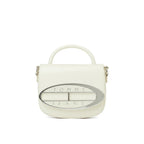Tommy Hilfiger Jeans Origin Plaque Crossover Bag - WHT #TWB07