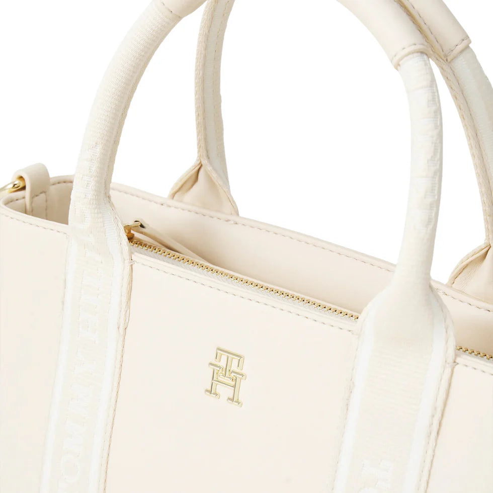 Tommy Hilfiger LOGOTAPE MINI TOTE - BEG #TWB15