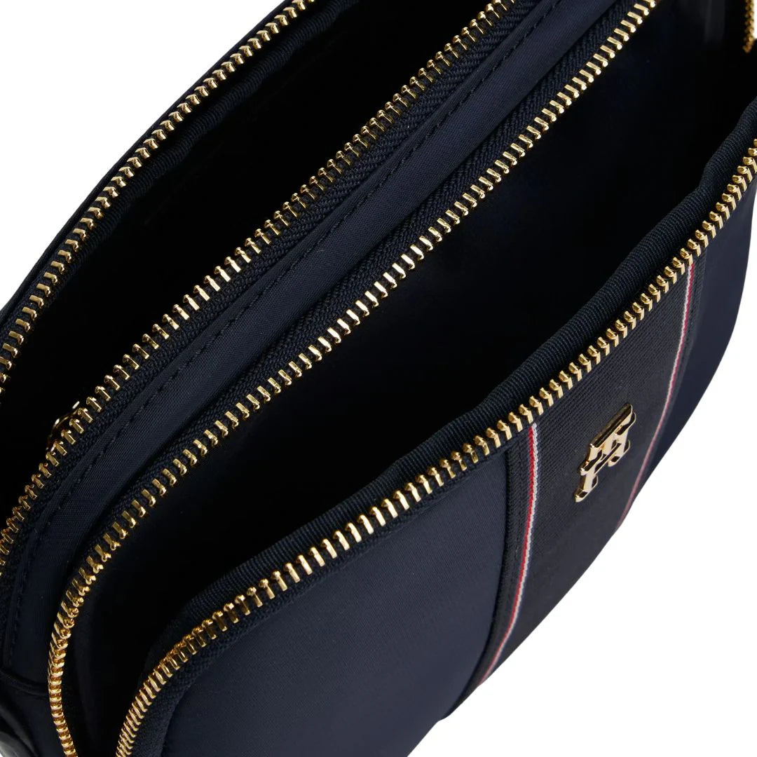 Tommy Hilfiger TH Monogram Crossbody Camera Bag #TWB04