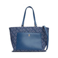 Tommy Hilfiger Monogram Jacquard Tote #TWB01