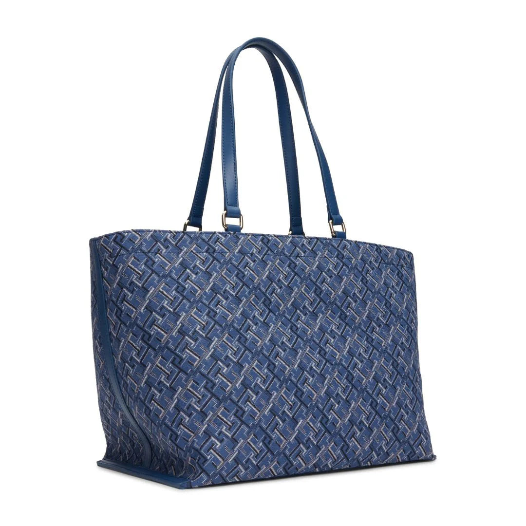 Tommy Hilfiger Monogram Jacquard Tote #TWB01