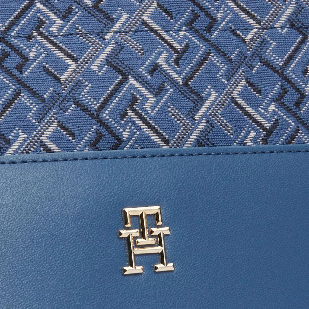 Tommy Hilfiger Monogram Jacquard Tote #TWB01