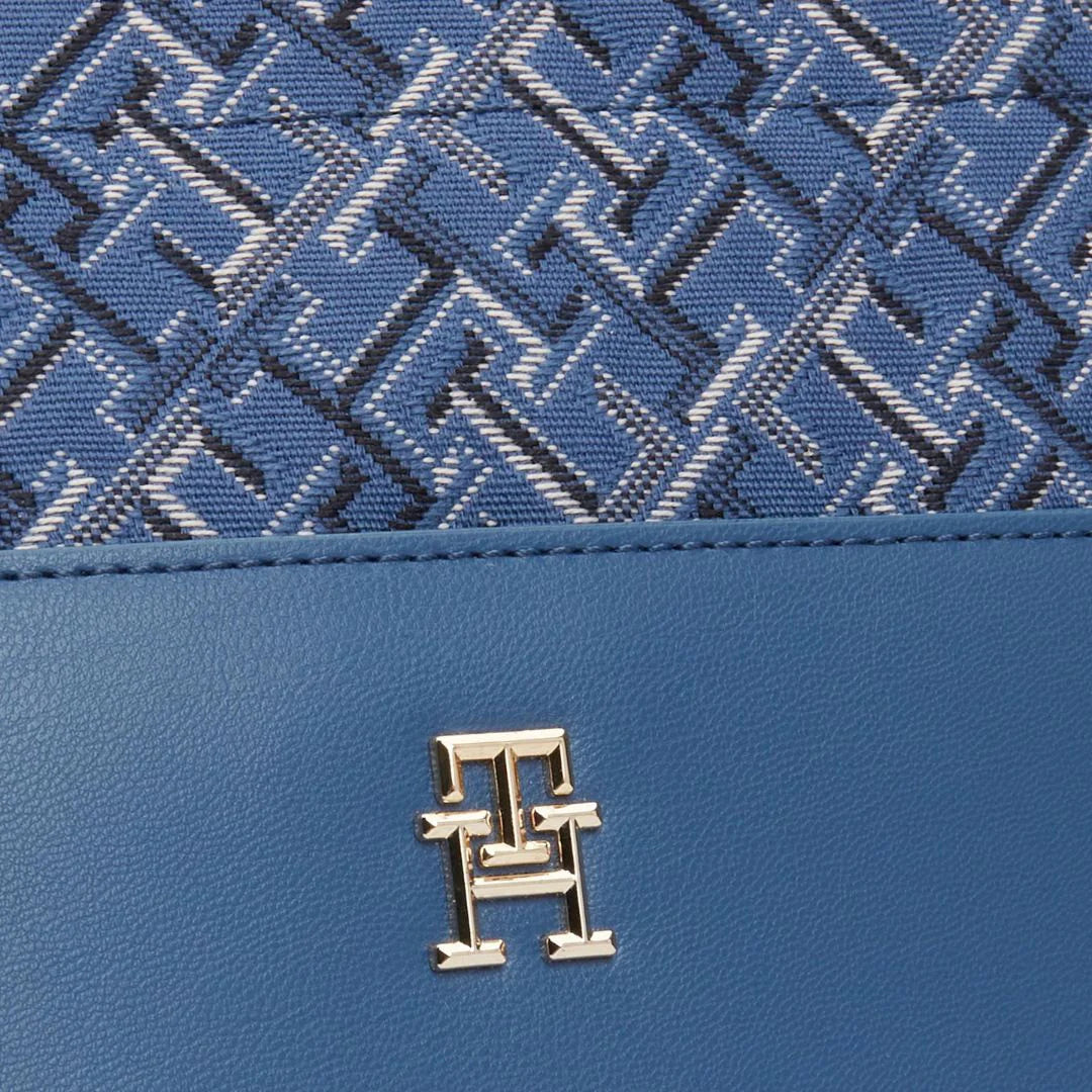 Tommy Hilfiger Monogram Jacquard Tote #TWB01