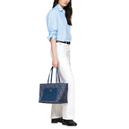 Tommy Hilfiger Monogram Jacquard Tote #TWB01